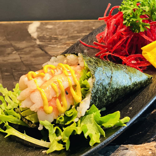 Crevette avocat curry